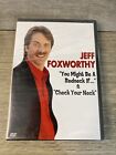Jeff Foxworthy DVD You Might Be A Redneck If Check Your Neck Stand Up Comedy NEW