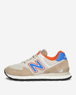 New Balance 574 Rugged Sneakers Sand Beige Brown Blue ML574DW2 Mens Size