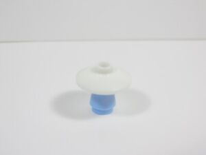 LEGO Glow in the Dark Mushroom w/ Bright Light Blue Stem Minifig Accessory L4