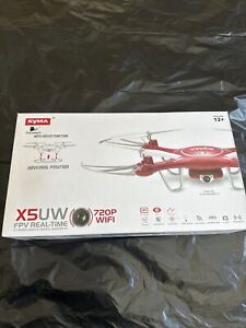 Syma X5UW Wi-Fi FPV 2.4Hgz RC Drone Quadcopter with 720p HD Camera Flight Plan