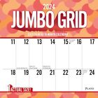 Browntrout,  Jumbo Grid Large Print 2024 Wall Calendar