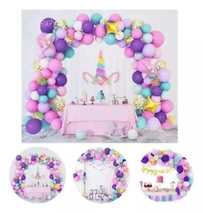 Unicorn Balloon Kit Birthday Party Arch Star Gift