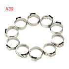 30 x 3/4 '' PEX Stainless Steel Clamp Cinch Rings Crimp pinch Fitting New