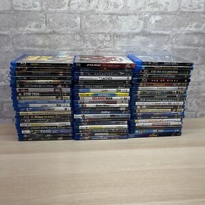60 Bulk Wholesale Lot Bluray Blu-Ray Movies Preowned Various Types And Genres