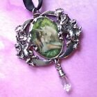 Anne Stokes Pure Heart Unicorn Enchanted Cameo Artwork Picture Pendant Necklace