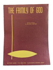 New ListingThe Family Of God Sheet Music Gaither Piano Gospel Religious Spiritual      F4AL