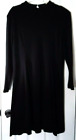 Vintage Women's Dress A Line Little Black Dress Midi Long Sleeve Another Thyme