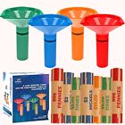 Coin Counters & Coin Sorters Tubes Bundle of 4 Coin Tubes and 28 Coin Wrappers