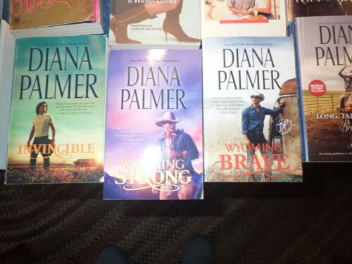 Large lot of 44 COWBOY WESTERN ROMANCE Books Diana Palmer Wyoming Strong