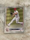 2022 TOPPS CHROME MIKE TROUT BASEBALL CARD #200
