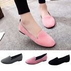 Women Ladies Slip On Flat Round Toe Shallow Shoes Sandals Casual Shoes