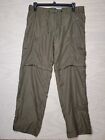 Guide's Choice Women's SZ 12 Convertible Hiking Cargo Pants Shorts Brown UPF 15