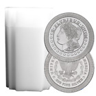 Roll of 20 - 1 Troy oz Morgan Stackable .999 Fine Silver Rounds Full Roll