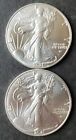 New ListingTwo 2021 $1 American Silver Eagle Dollars Type 2