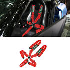 5 Point Safety Seat Belt GO Kart Cam-Lock Racing Harness Shoulder Pad UTV ATV (For: Seat)