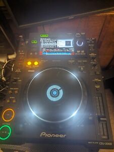 New ListingPioneer CDJ-2000 DJ Turntable