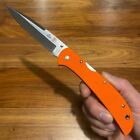 AL MAR Folding Knife Eagle 5HDOT-ZL Heavy Duty Orange With Box New