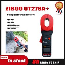 ZIBOO UT278A+ Clamp Ground Resistance Tester Ground Loop Resistance Measurem ✦KD