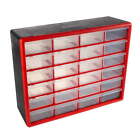 24 Drawer Storage Cabinet - Compartment Plastic Organizer