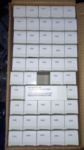 Lot of 100 pieces NOS Factory Sylvania 1LN5 audio tubes -