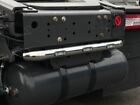 Chassis Light Bar + Red LEDs For MAN TGX 2015-2023 Rear Polished Stainless Steel