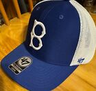 Brooklyn Los Angeles Dodgers '47 Brand Fitted Hat MLB NEW WITH TAGS BLUE OSFA
