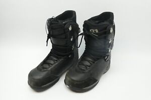 Used Morrow Black Size US 9.5 Men’s Snowboard Boots Adult