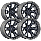 (Set of 4) Fuel Fusion Forged FC402 Catalyst 22x12 6x5.5