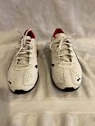 Puma SoftFoam Men's Sneakers Casual Shoes Lace-up Low Top White red Black SZ 9.5