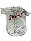 Detroit Tigers Authentic Jersey Gray 2000 Russell Athletic - Vintage - Size 44