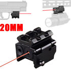 Tactical Red Green Dot Laser Sight Low Profile 20mm Picatinny Rail Handgun Rifle
