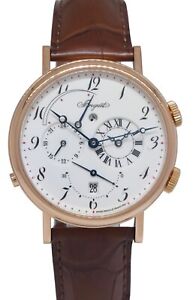 Breguet Le Réveil Du Tsar Classique 18k Rose Gold Alarm GMT 40mm Watch 5707E