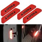 4x Safety Reflective Tape Open Sign Warning Mark Car Door Sticker Accessories US (For: 2017 Chevrolet Cruze)