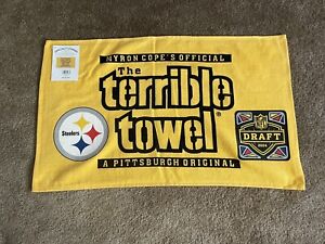Pittsburgh Steelers Terrible Towel Draft Party 2024 Rare Troy Fautanu