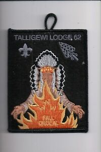 Lodge 62 Talligewi Fall Ordeal OA patch