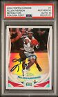 Allen Iverson 2004 Topps Chrome Refractor Signed Card #1 Auto Graded PSA 10 7371