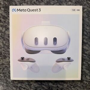 Meta Quest 3 128GB | Breakthrough Mixed Reality |Brand New Sealed in The Box