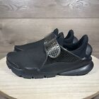 Nike Sock Dart SE Running Shoes Triple Black Sneakers 862412-004 Womens Size 8