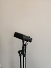 Shure SM7B Cardioid Dynamic Vocal Microphone With Pedestal and Mogami XRL Cable