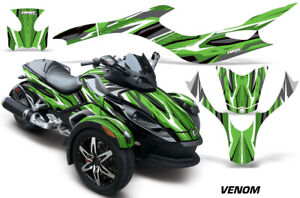 AMR DECAL GRAPHICS KIT CAN AM BRP CANAM SPYDER RS VENOM GREEN