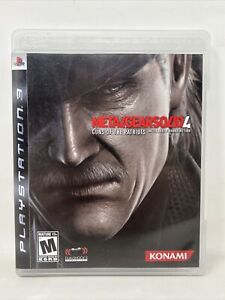 Metal Gear Solid 4: Guns of the Patriots - Sony PlayStation 3 PS3 w/ Manual