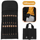 Tactical 14 Round Foldable Ammo Pouch Carrier Molle Rifle Bullet Shell Holder US