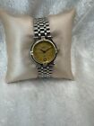 Gucci Retro Two-tone Stainless Steel Dial 32mm Quartz Watch 9000M Needs Battery