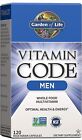 Garden of Life Vitamin Code Men Multivitamin 120 Capsules