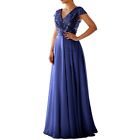 Women Sequin Bridesmaid Wedding Cocktail Prom Ball Gown Evening Party Maxi Dress