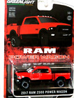 Greenlight 1/64 2017 Ram 2500 Power Wagon Truck Red Diecast Toy Model Car