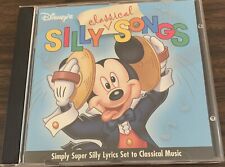 Silly Classical Songs by Various Artist CD 2000 Walt Disney Records Clean Disk