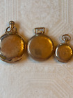 Lot of 3 pocket watches