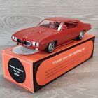 1970 Pontiac GTO Hardtop Red Dealership Promo Model Car w/ Original Box