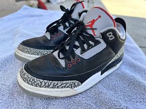 Size 8 - Jordan 3 Retro OG Mid Black Cement
